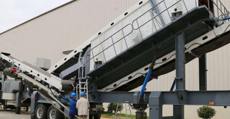 Мобильная установка для сортировки