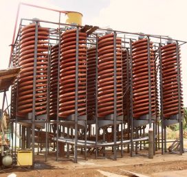 Спиральный желоб