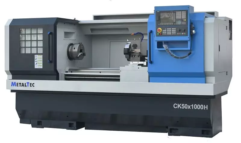 Токарный станок с ЧПУ Siemens с горизонтальной станиной MetalTec CK 50x1000H